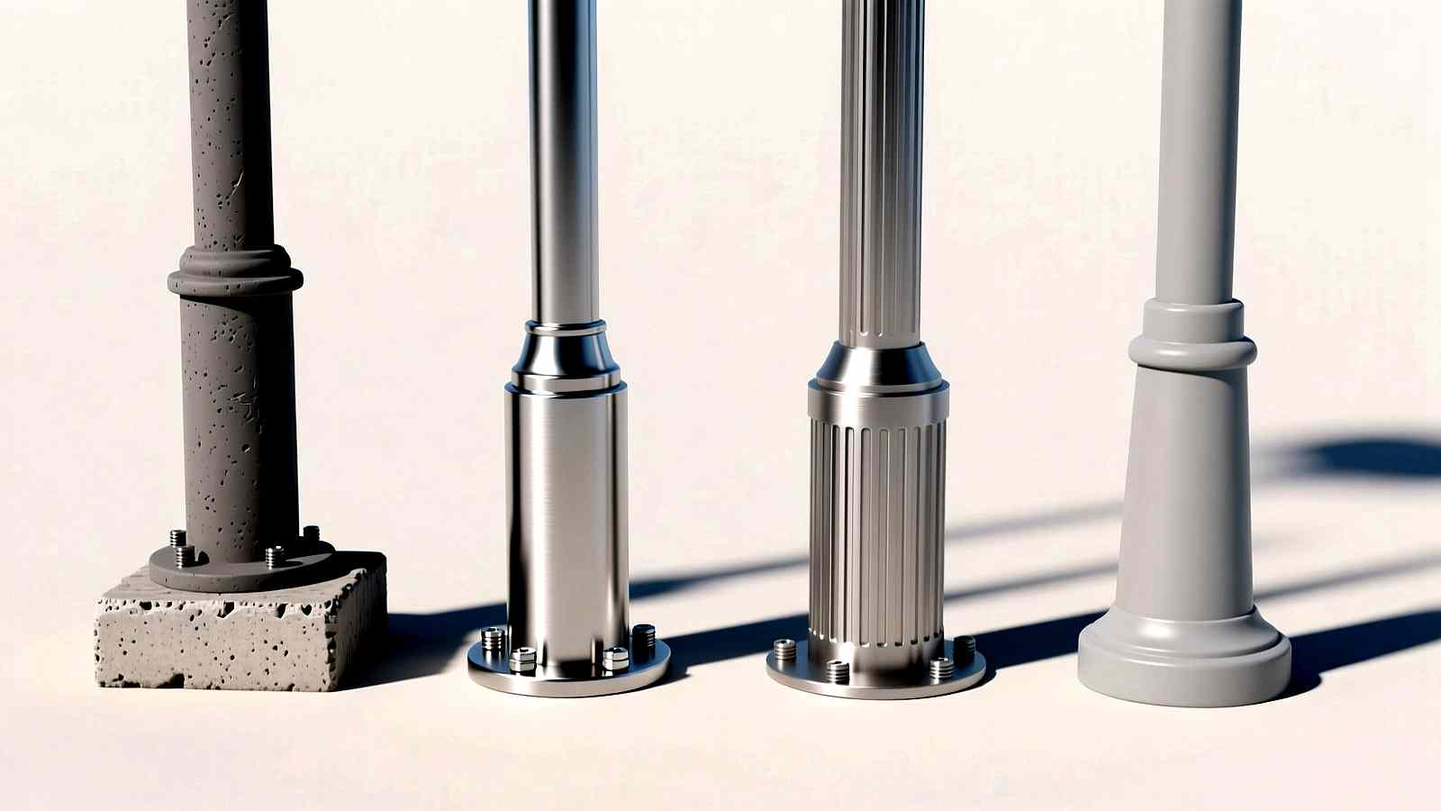Lamp post Bases: A Material Comparison Guide for Global Distributors